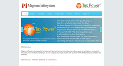 Desktop Screenshot of magnuminfosystem.com